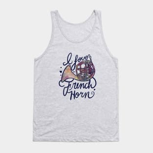 I love French Horn Tank Top